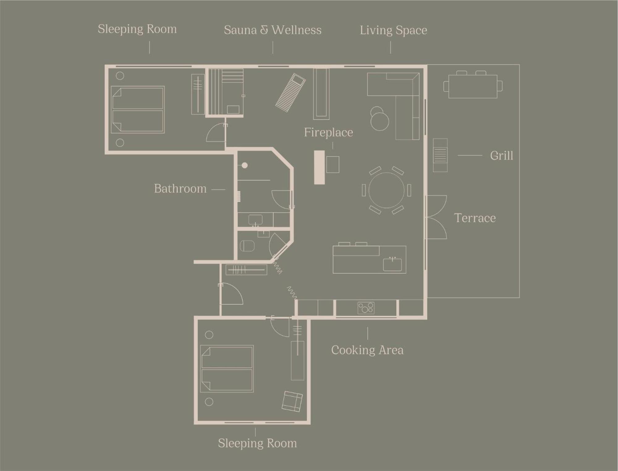 Das Muehlmann Loft Außervillgraten Værelse billede
